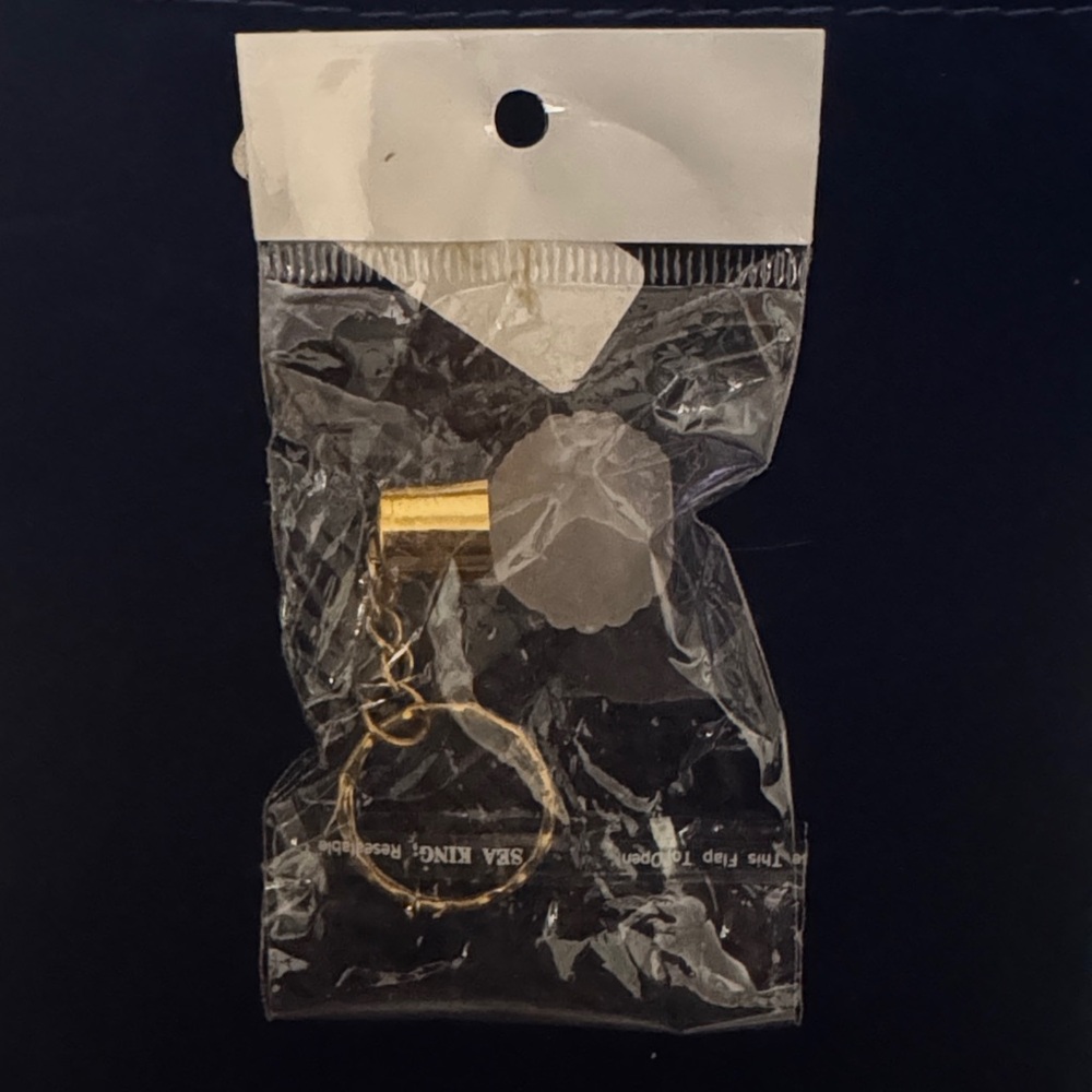 Gold Keychain Accessory